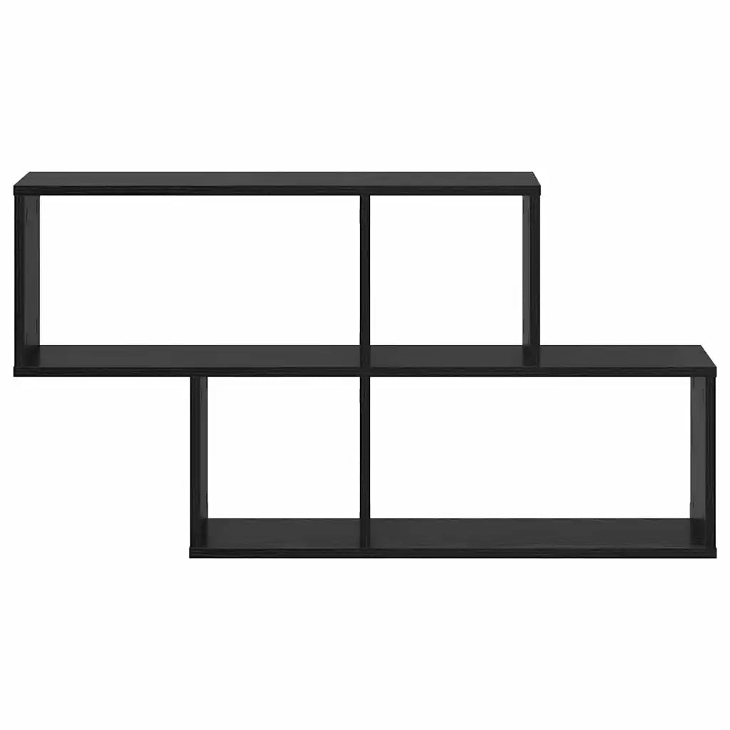 Scaffale da parete A parete Nero Legno ingegnerizzato 869197