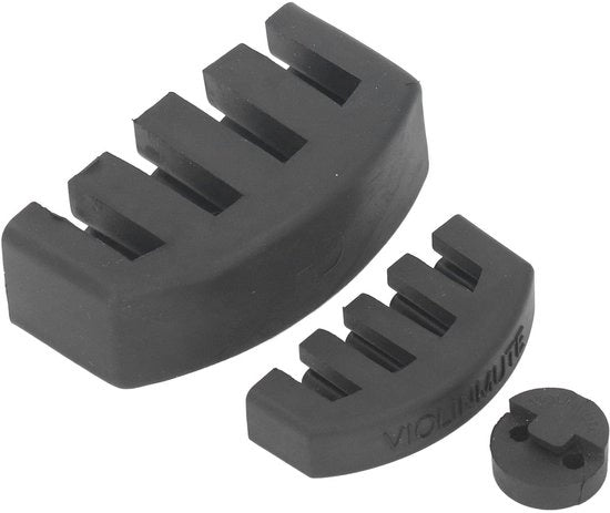 Sistema di Damping per Strumenti a Corda - Peso Leggero - Fatto di Gomma - Resistente all'Invecchiamento - Demping Effettivo - Installazione Facile - Adatto per Violinisti e Cellisti