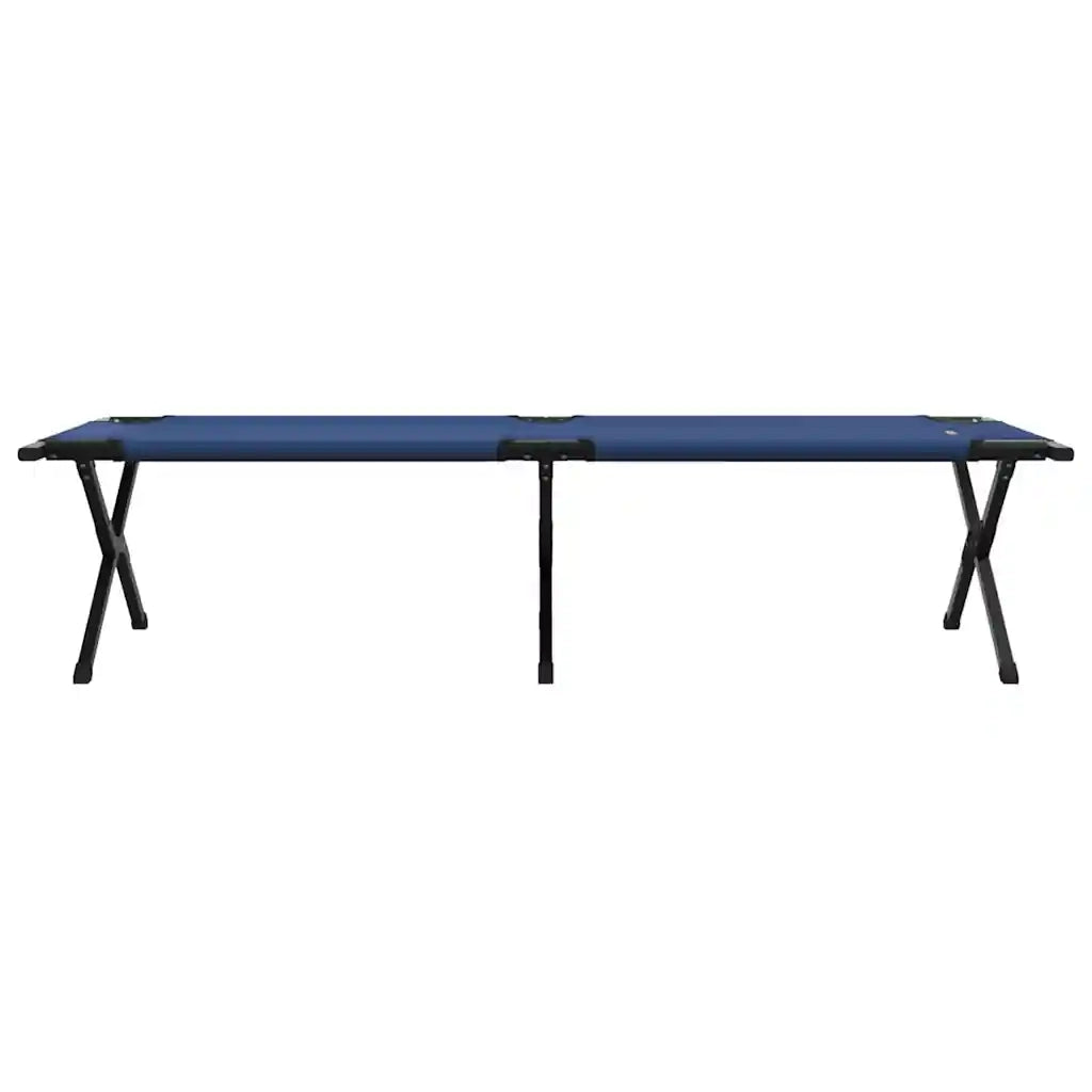 Letto da campeggio pieghevole 2 pz Blu 193 x 69 x 45 cm CFW2013538