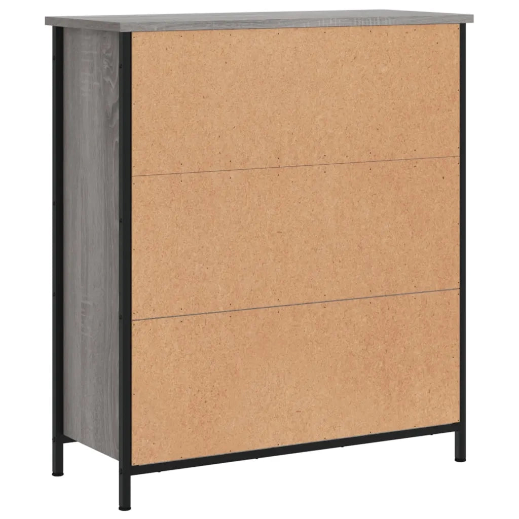 Credenza Grigio Sonoma 70x30x80 cm in Legno Multistrato 835537