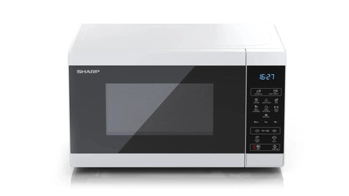 Sharp YC-MS02E-W forno a microonde Nero, Bianco Solo microonde Superficie piana 20 L 800 W