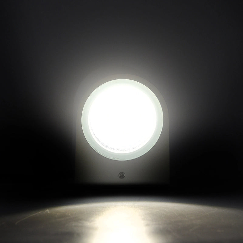 APPLIQUE LED 3W PER INTERNI CON MONO-EMISSIONE LUMINOSA 4000K° - DESIGN SEMICILINDRICO IN ALLUMINIO BIANCO AD ALTA EFFICIENZA ENERGETICA