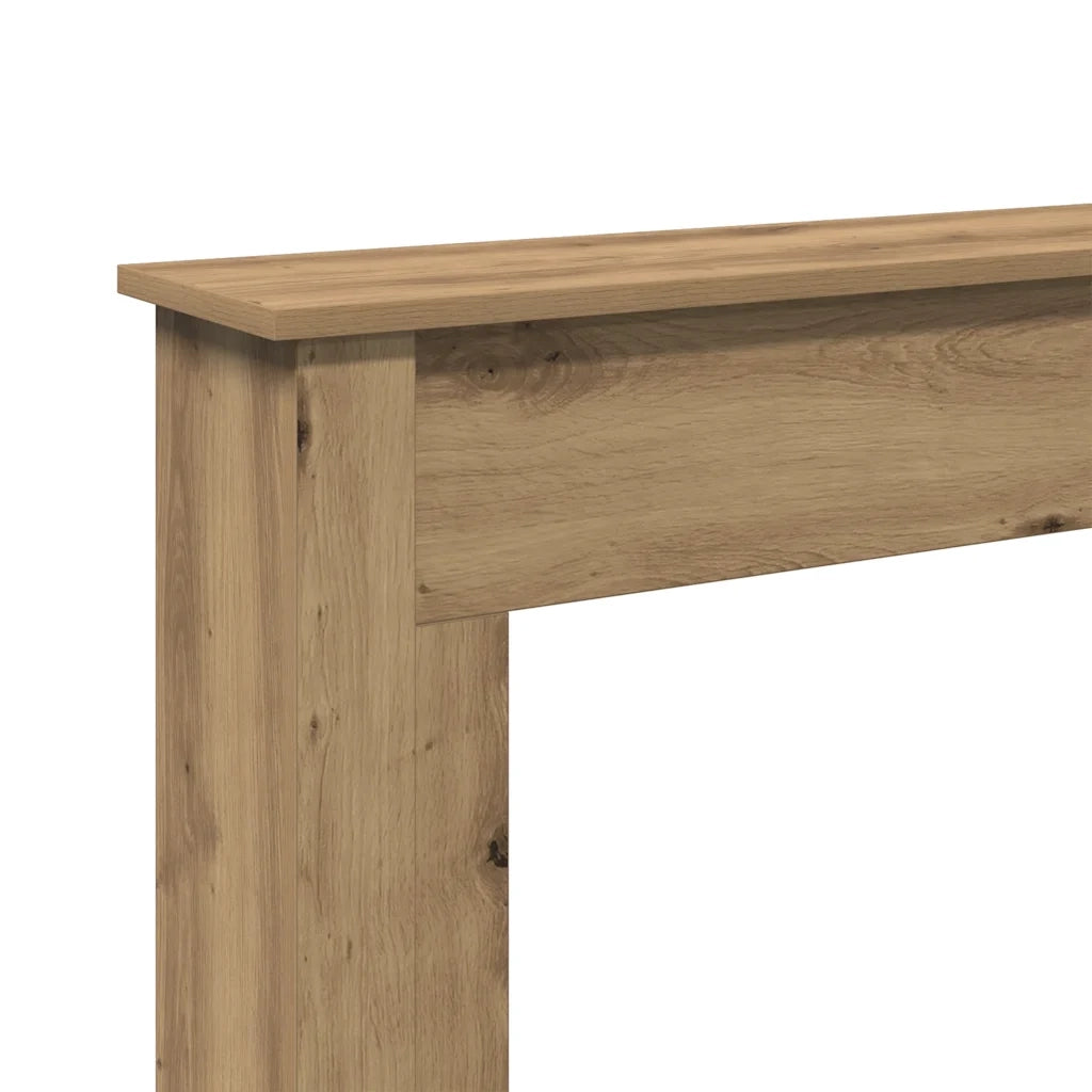 Cornice per Camino Rovere Artigianale 75x20x87,5 cm Truciolato CFW9700811