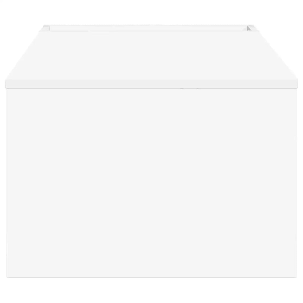 Tavolino da salotto Bianco 95 x 50 x 34 cm Legno multistrato
