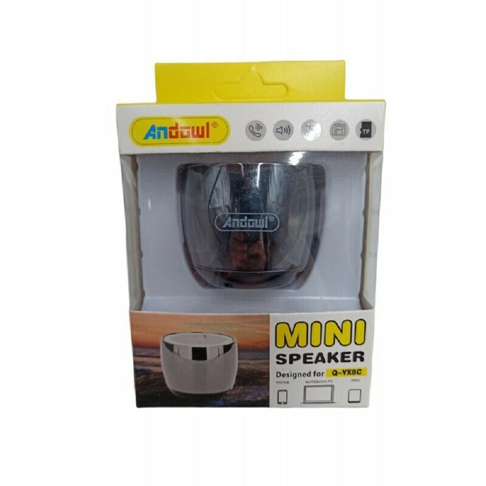 Trade Shop - Mini Altoparlante Portatile Bluetooth Q-yx8c 3w Con Durata Batteria Fino A 4 Ore -