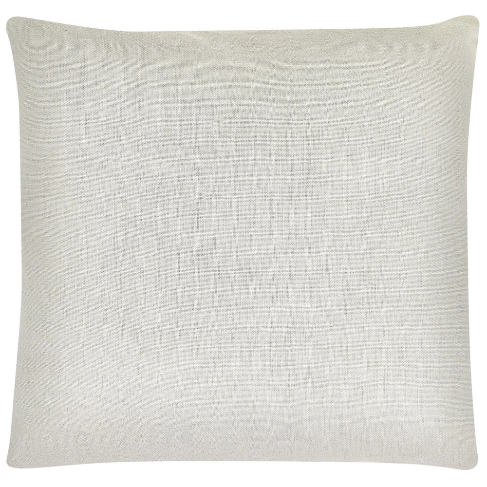 Set di 2 cuscini con motivo a foglia 45 x 45 cm colore verde e beige camera da letto soggiorno