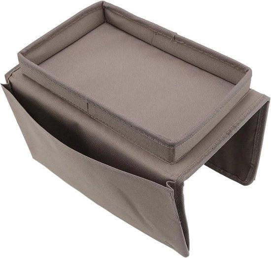 Sedia Cuscino Banca Carrello Ripiegabile Braccio Organizzatore Supporto Tavolo da 600D Oxford Tela - Tasche Lateral per Banca (caffè) - Spazio di Archiviazione Extra