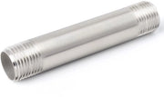 Buisleiding 100mm - 304 Acciaio Inossidabile - Fusto Maschio BSP - Connettore Tubo - Resistenza alle basse temperature - Installazione semplice - Tubo