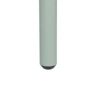 Salon de jardin insieme da pranzo da giardino 5 pezzi con 1 tavolo e 4 sedie impilabili in acciaio verde