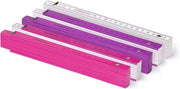 Duimstocchi/duimstocchi in scala - 2m - duplex (5x Block52-5x Rosa/Porpora/Bianco)