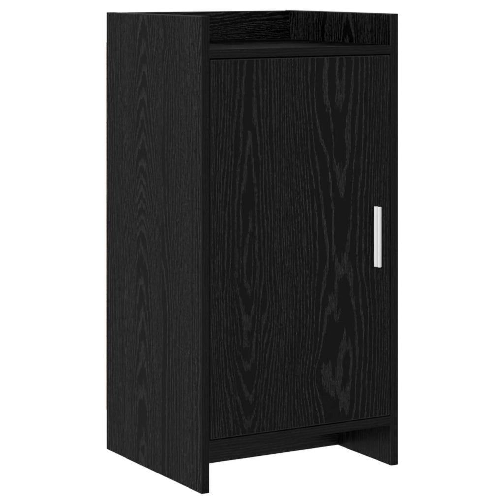 Credenza Rovere Nero 40 x 36 x 80 cm Legno ingegnerizzato 8011052