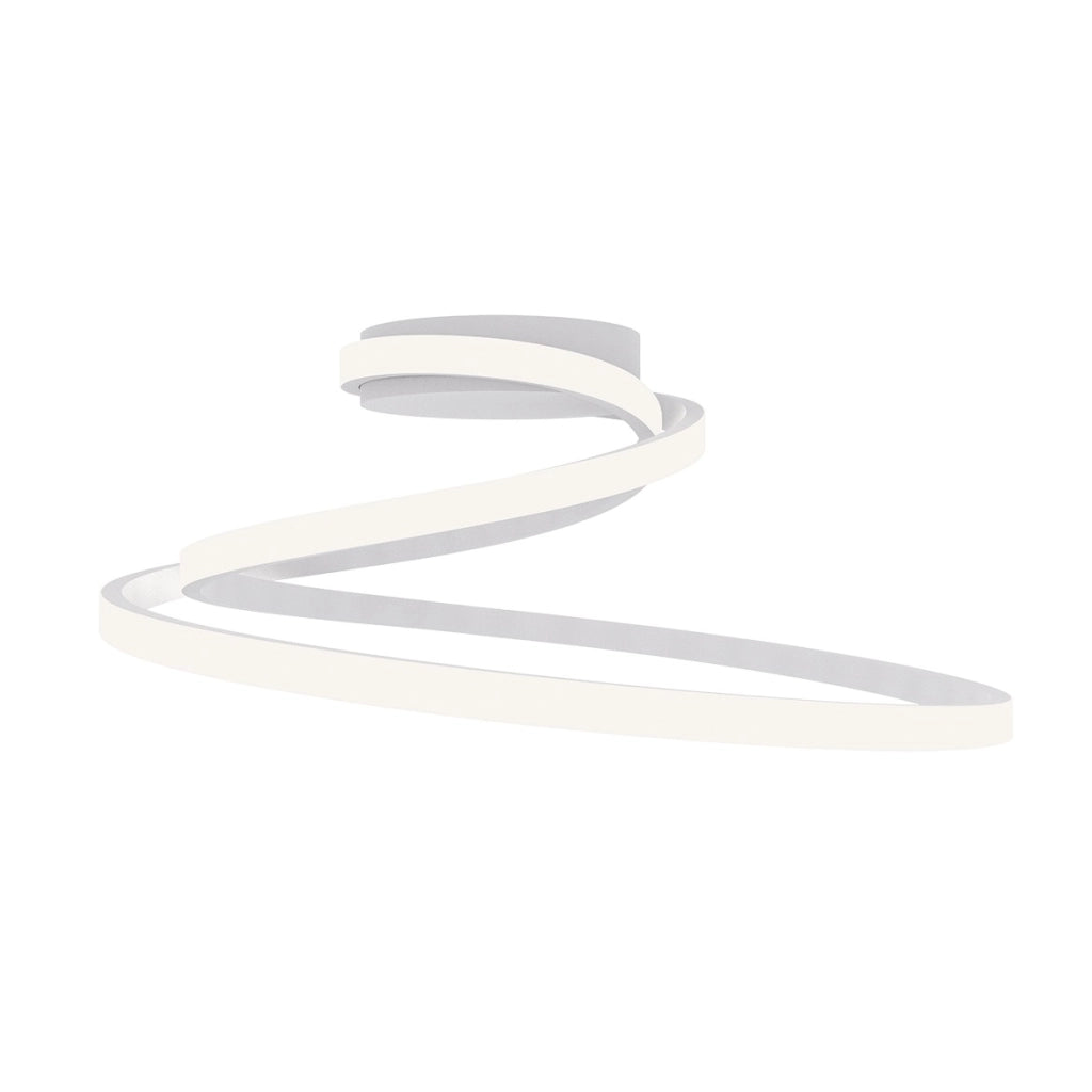 PLAFONIERA LED COASTER 40W 3-4-6500K D.50CM BIANC.