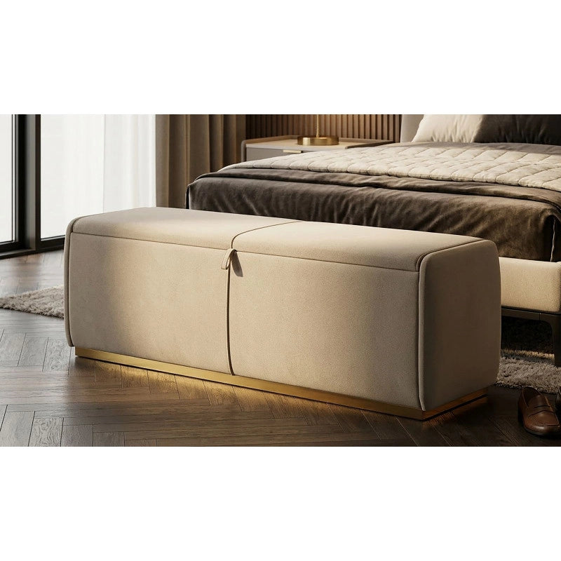 Panca Con Contenitore Bauty cm 130x45x45