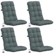 Cuscini per Sedia Alta in 4 Pezzi VIANEN 4 pcs 100% Poliestere 953762