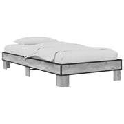 Struttura del letto Sonoma grigio 80 x 200 cm