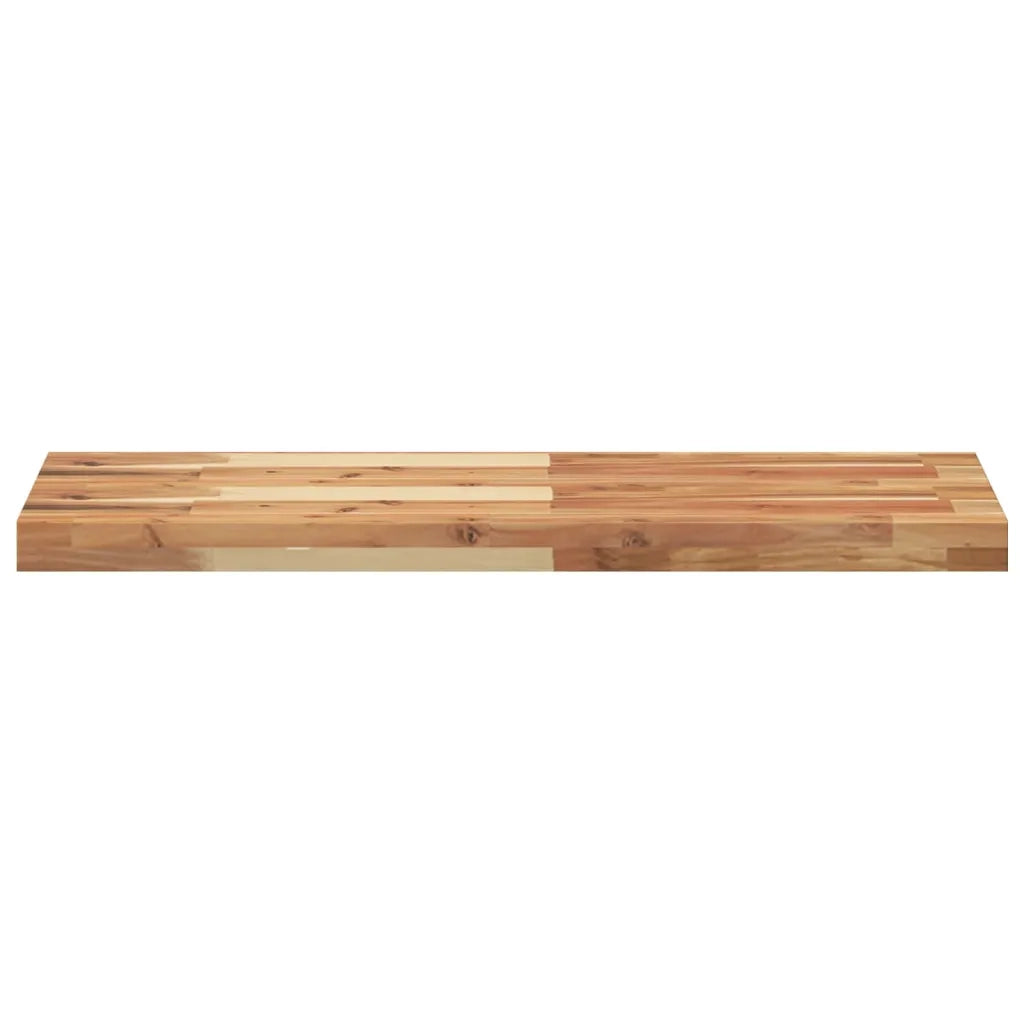 Ripiano a Parete 100x30x4cm Legno Massello Acacia Rifinito Olio 3279615