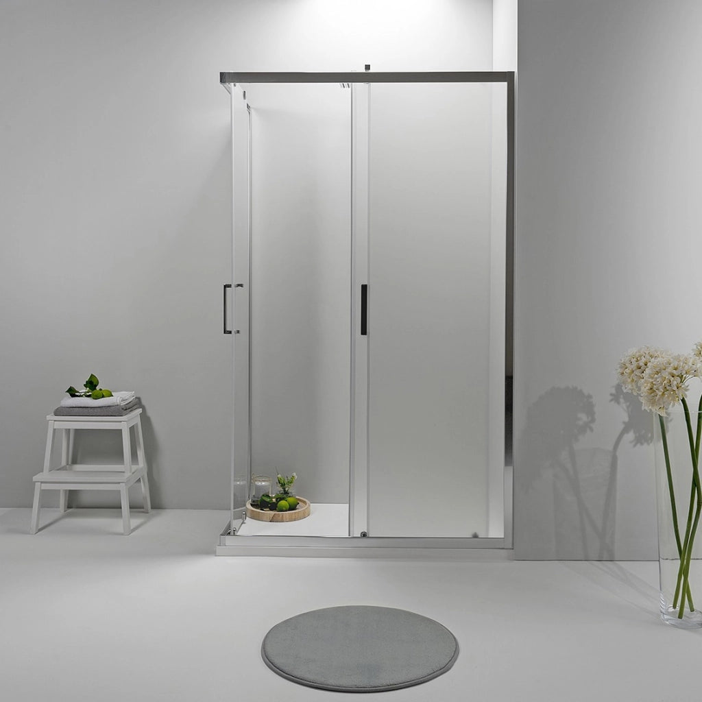 BOX DOCCIA ELITE ANGOLARE 80x90 CM SCORREVOLE OPACO