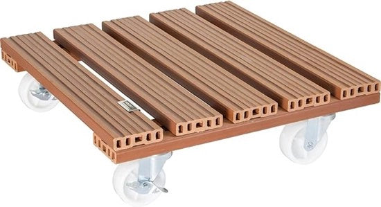 Supporto per piante, tavolo per piante 38,5 x 38,5 x 11 cm