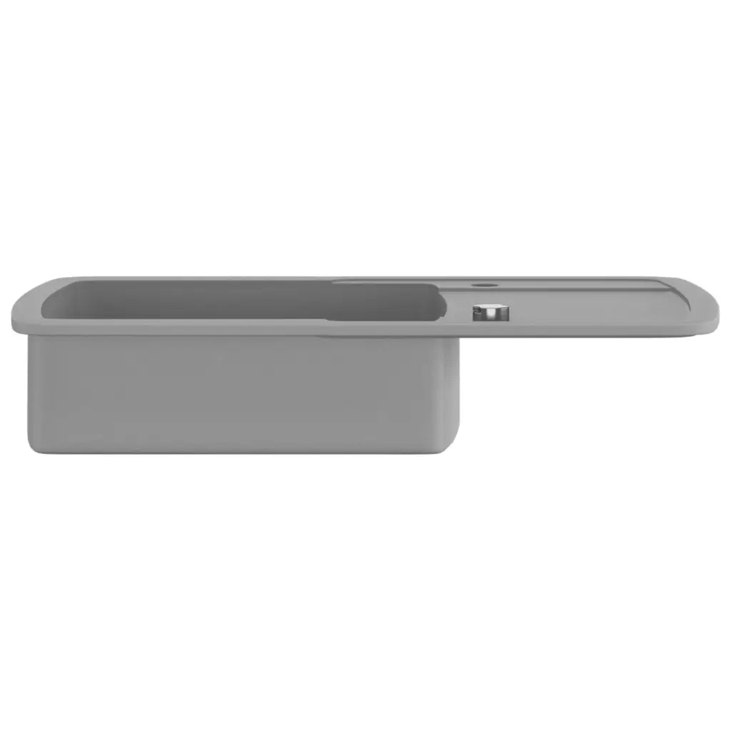 Lavello da Cucina in Granito Vasca Singola Grigio CFW7209292