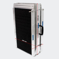 Rampa per sedia a rotelle pieghevole in alluminio 305 x 72 cm 270 kg massimo nero 3416014/2