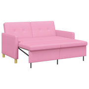 Divano letto | Sof¨¤ letto | Letto singolo Estraibile Rosa Tessuto