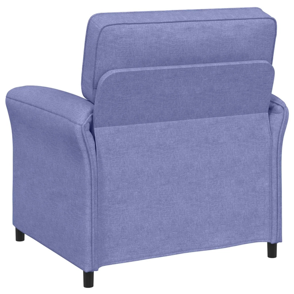 Set di divani 2 pz Blu jeans Tessuto 3424884