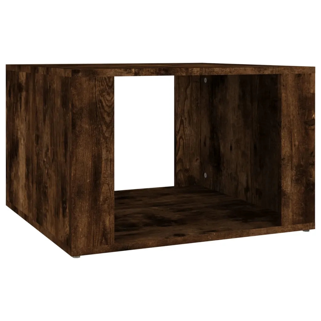 Comodino Rovere Fumo 57x55x36 cm in Legno Multistrato cod mxl 30166