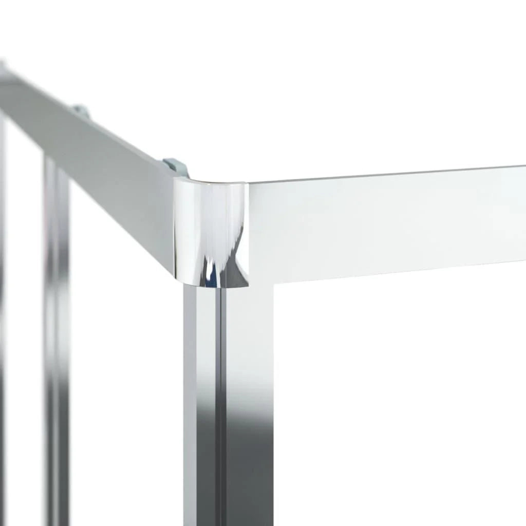 Box doccia ESG 90 x 70 x 180 cm trasparente e bianco 02_0002032