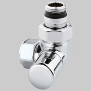 DETENTORE D'ARREDO AD ANGOLO DX CROMO  1/2 x 2419     ARTECLIMA