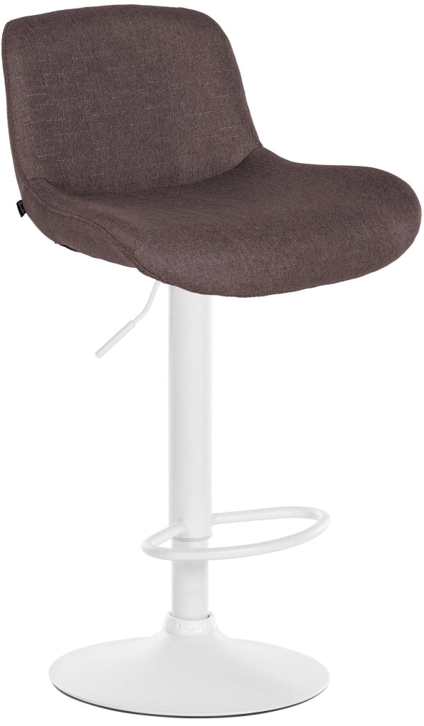 Barhocker Solon WeiЯ Stoff