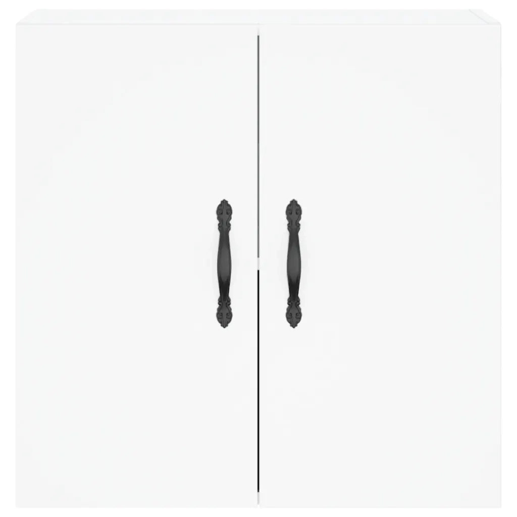 Armadietto a Muro Bianco 60x31x60 cm in Legno Multistrato 829956