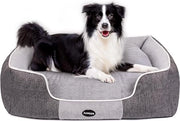 Matrimoniale Cuscino per Animali, Coperta per Recinti Canini, Cuscino Anti Stress per Cani, Divano per Cani, Cesta per Cani, 78x66x20 cm