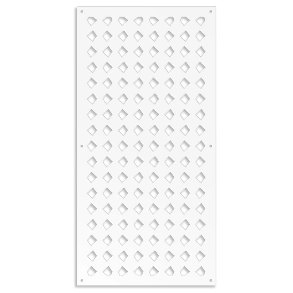 HALLOWEEN- Pannello in PVC traforato - Parasole Colore: bianco, Misura: 73x148 cm