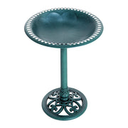 Bagno per uccelli da giardino esterno ¨C zephmum ¨C verde, effetto invecchiato