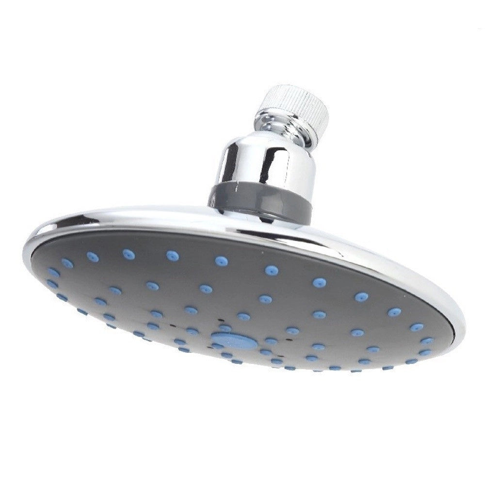 Trade Shop - Soffione Doccia Tondo Diametro 16 Cm In Abs Cromato Miscelatore Shower -