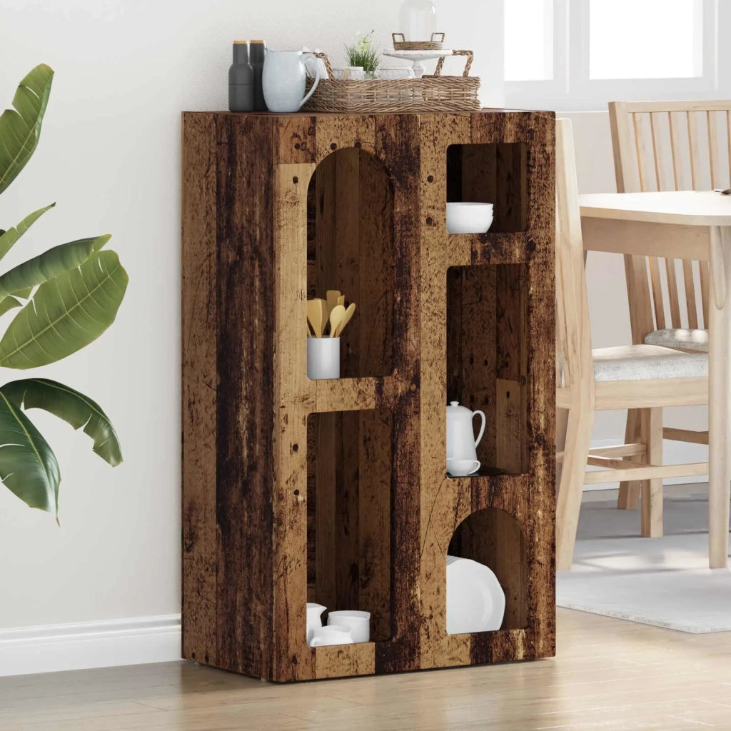 Credenza Legno vecchio 59 x 35 x 100,5 cm Legno multistrato 891342