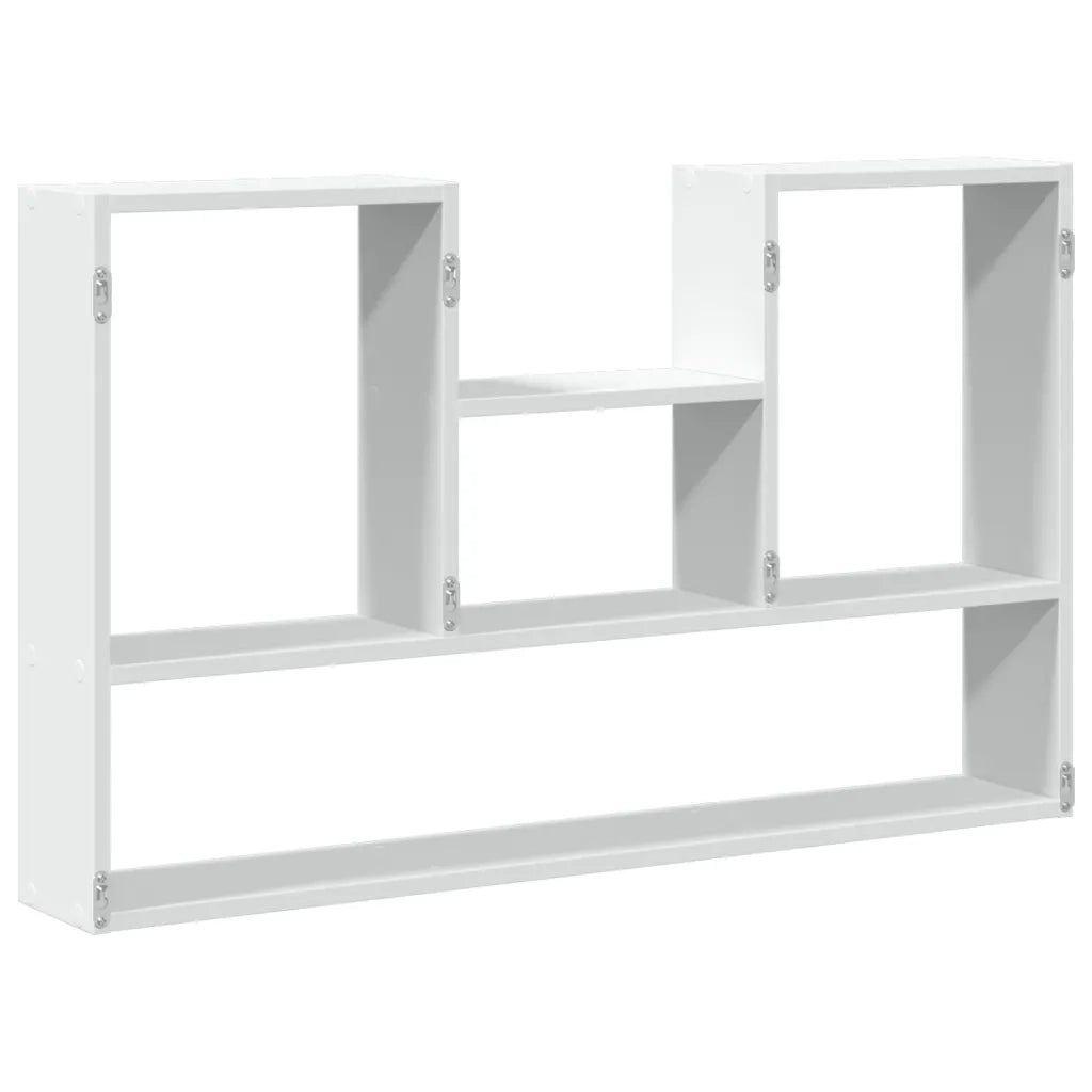 vidaXL Scaffale a Parete Bianco 99x15x60 cm in Truciolato