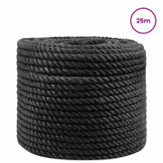 Corda | Fune di Juta 10 Nero 100% juta Tossa