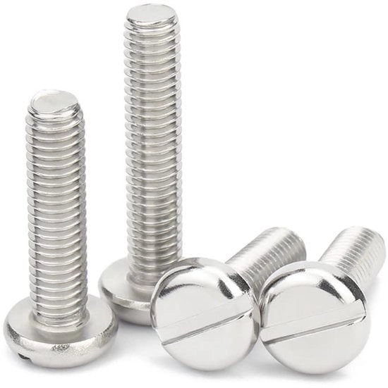 Viti a Pois in Acciaio Inossidabile M5x14mm - Viti a Testa a Pois - Elementi di Attenzione - 20 Pezzi - Resistenti allo Sfregamento - Resistenza alla Corrosione - Viti