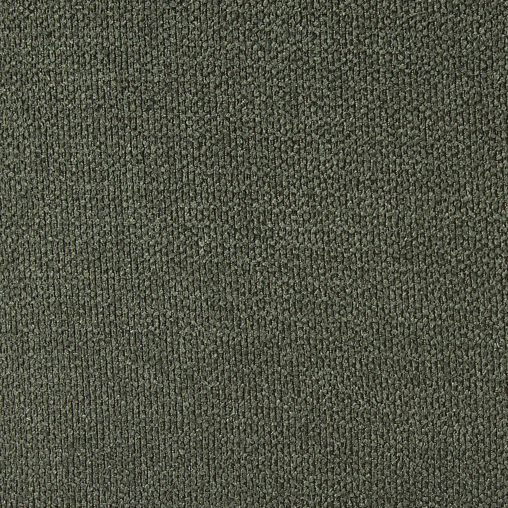 Set di 2 sedie da pranzo imbottite in marrone scuro verde scuro stile tradizionale e classico