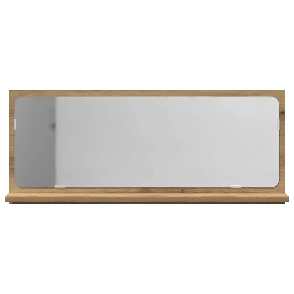 Mensola Specchio rovere artigianale 90 x 10,5 x 37 cm 862527