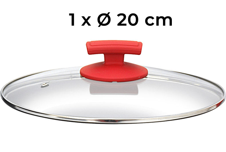 Batteria di Pentole 4 Pezzi in Alluminio Pressofuso Antiaderente Olympia Love