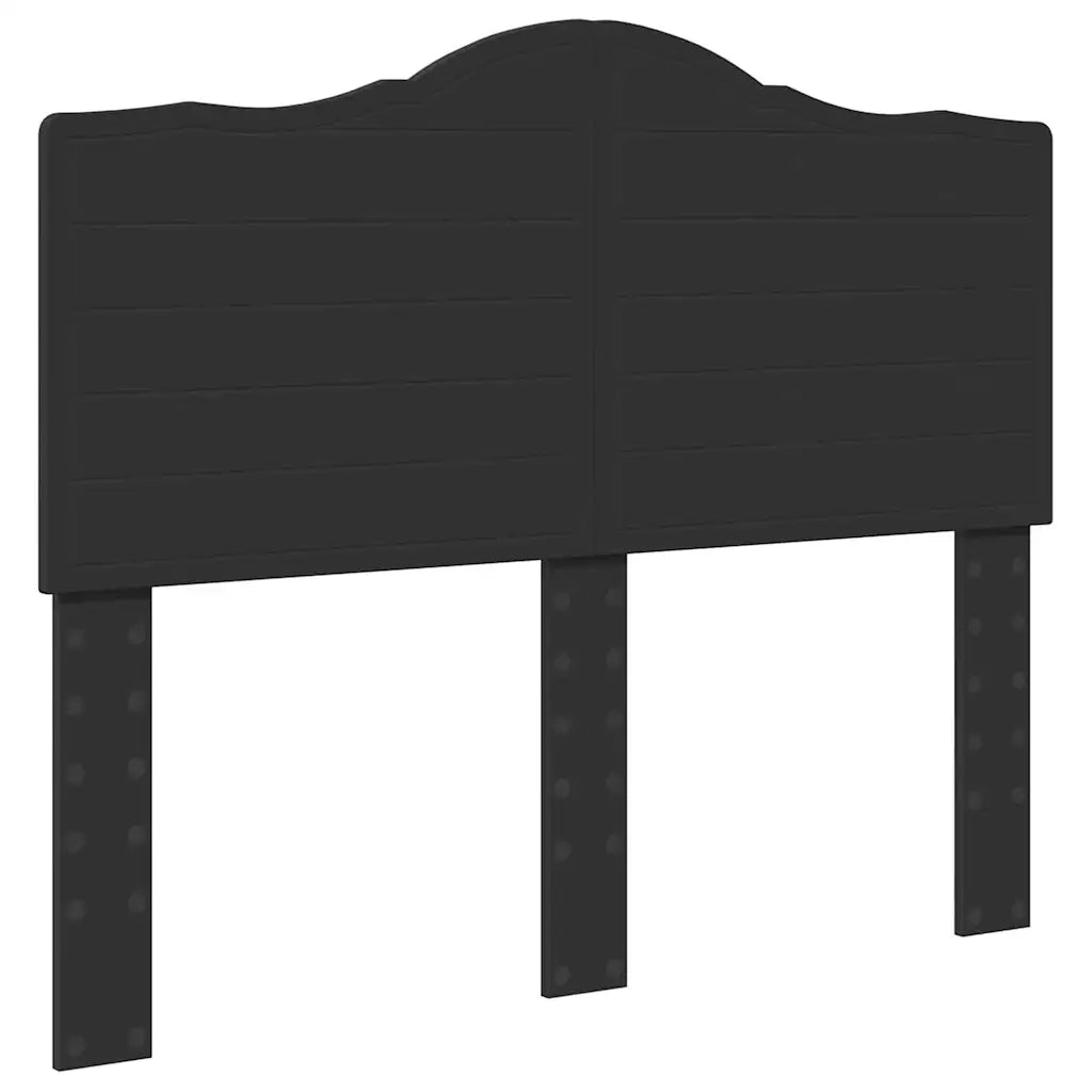 Testiera-Testata-Testiera Decorativa Rovere Nero 135 cm Legno multistrato 951782