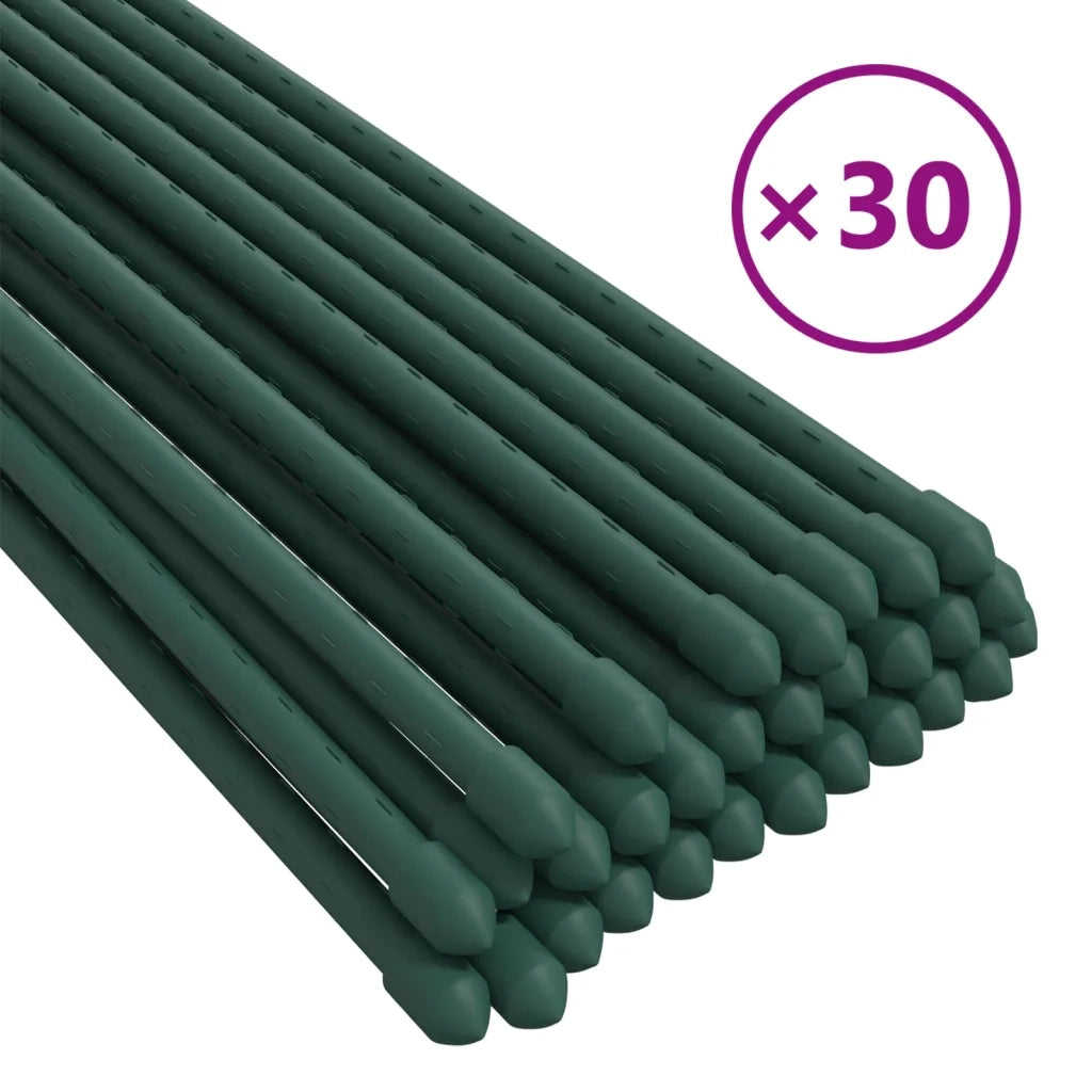 Supporti per Piante da Giardino 30 pz Verde 90 cm Acciaio CFW6897181