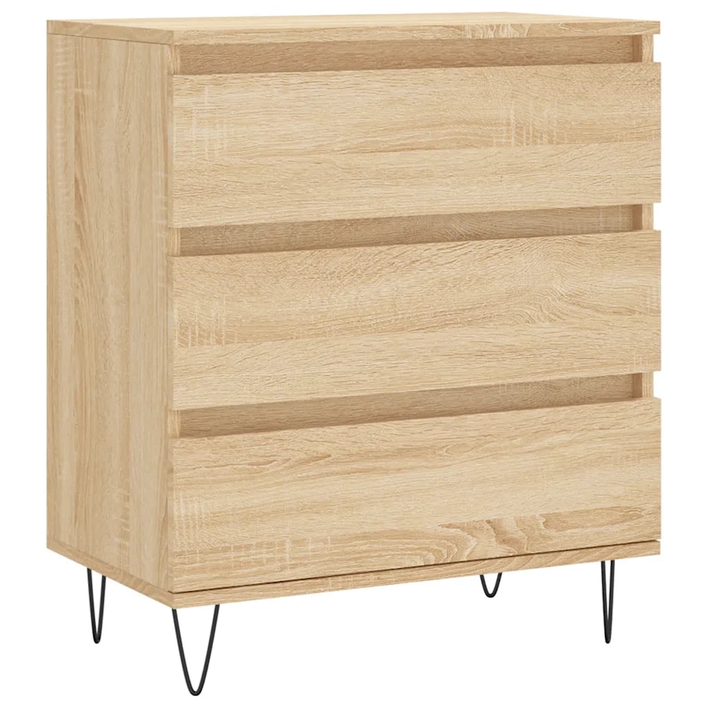 Credenza Rovere Sonoma 60x35x70 cm in Legno Multistrato