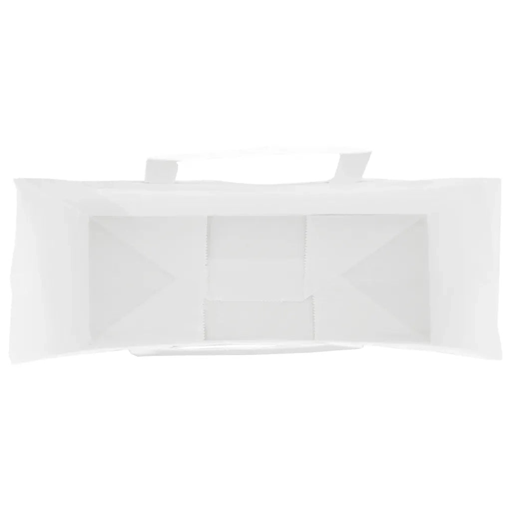 vidaXL Sacchetti di Carta 50 pz con Manici Bianchi 32x12x42 cm