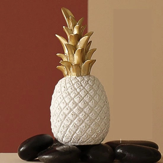 Decorazioni per la sala da pranzo, Ornamenti moderni per la sala da pranzo, Figure decorative, Decorazione per la sala da pranzo, Decorazione per negozi di arredamento, Decorazione per uffici, Materiale: poliuretano, Dimensioni: 25cm (bianco)