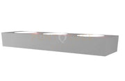 AREA APPLIQUE 3 LUCI MONOEMISSIONE GRIGIO 1127-A3-GR