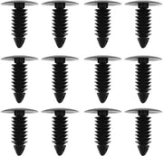 Clip di fissaggio in plastica - 100 pezzi - Per diametro di testa 17,5mm - Per diametro di giro 7,5mm - Dimensioni 22,5mm x - Materiale plastico - Duraturo