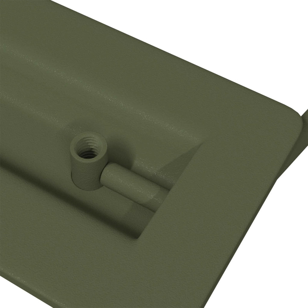 Maniglie per Armadi 12 pz Verde oliva 85 x 45 mm Metallo CFW5909203